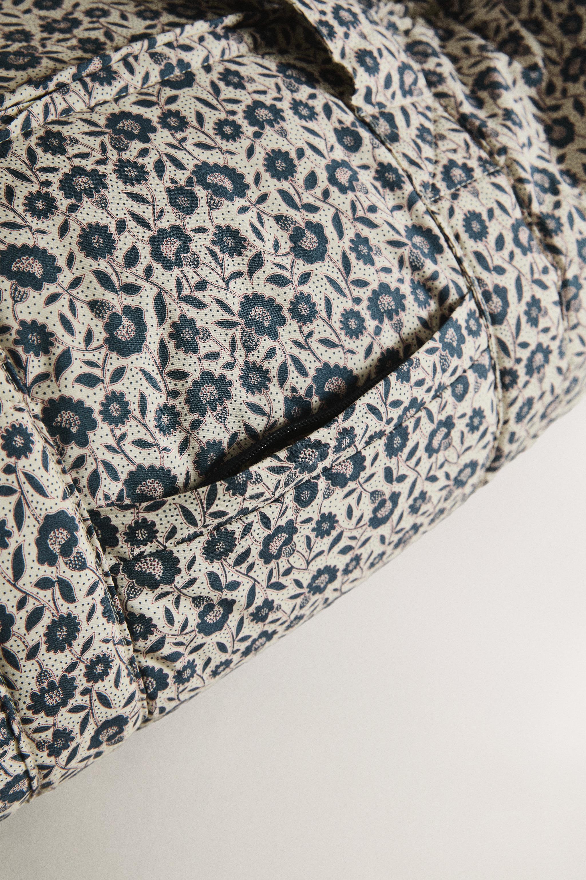 SAC MATERNITÉ COTON FLEURI